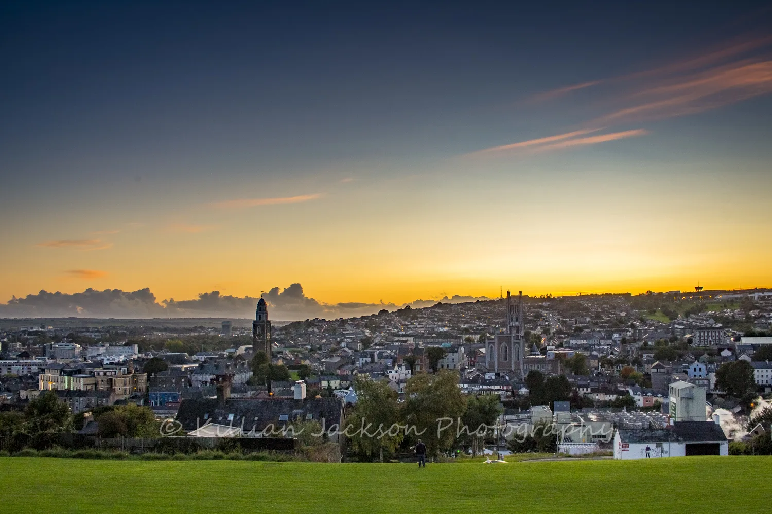 Cork City after Sunset
