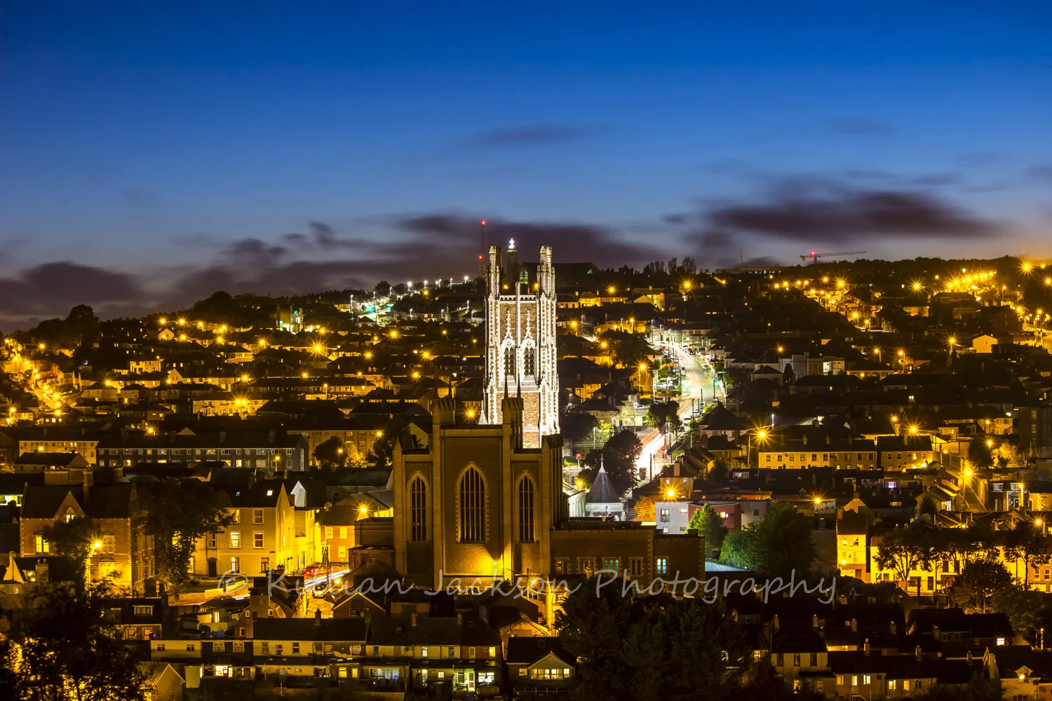 Cork City after Sunset
