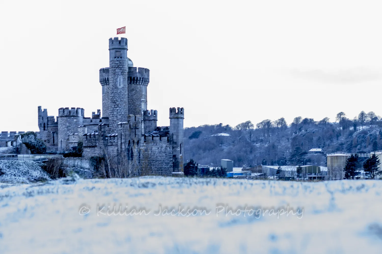 Snowy Morning at Blackrock Castle
