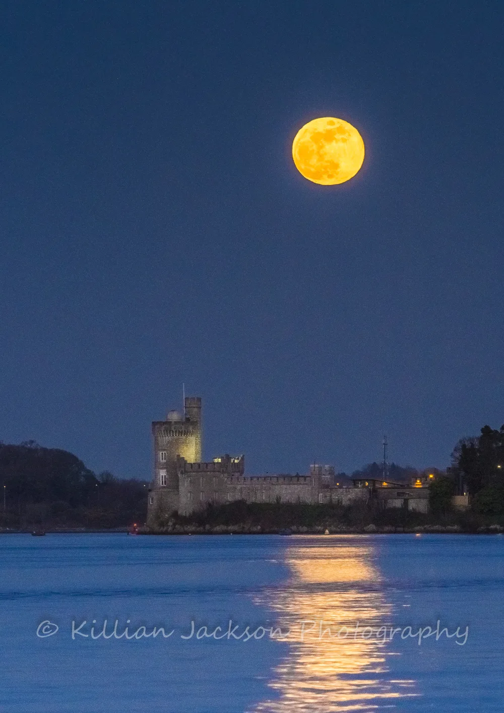 Full Moon Over Blackrock Castle