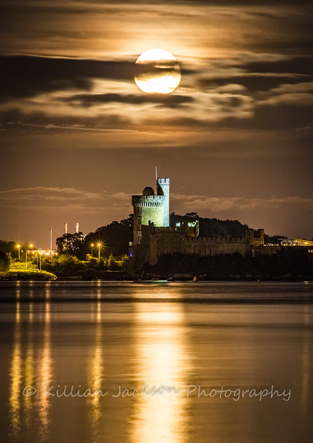 Full Moon Over Blackrock Castle