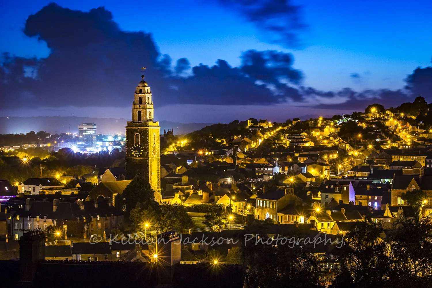 Cork City after Sunset