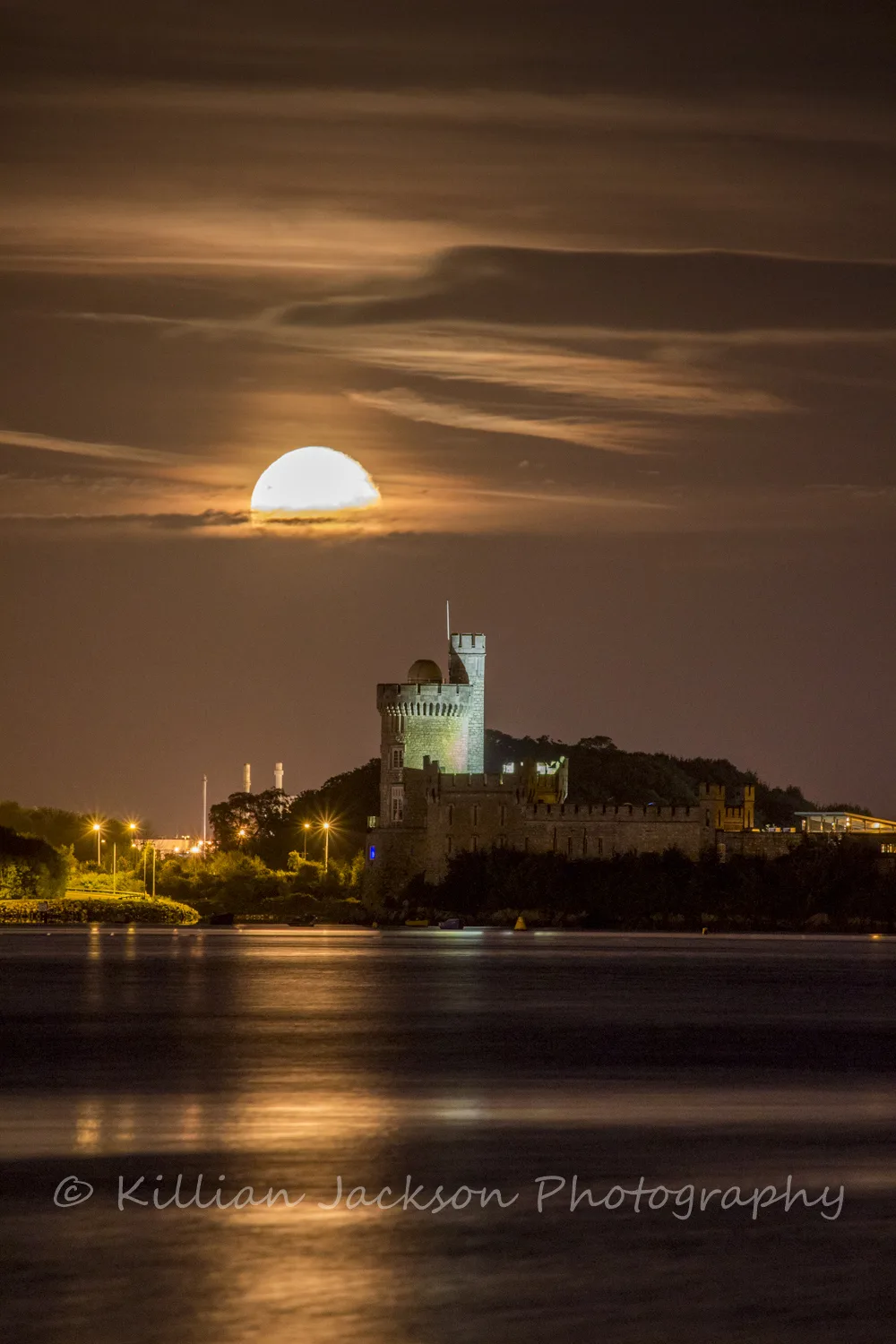 Full Moon Over Blackrock Castle