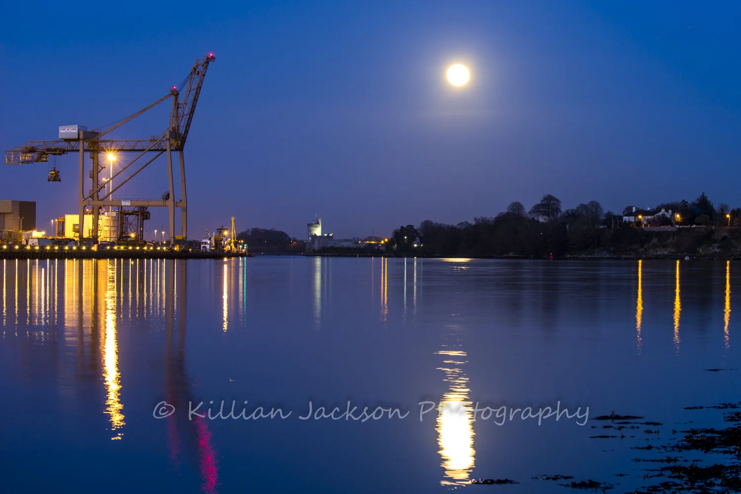 Full Moon Over Blackrock Castle