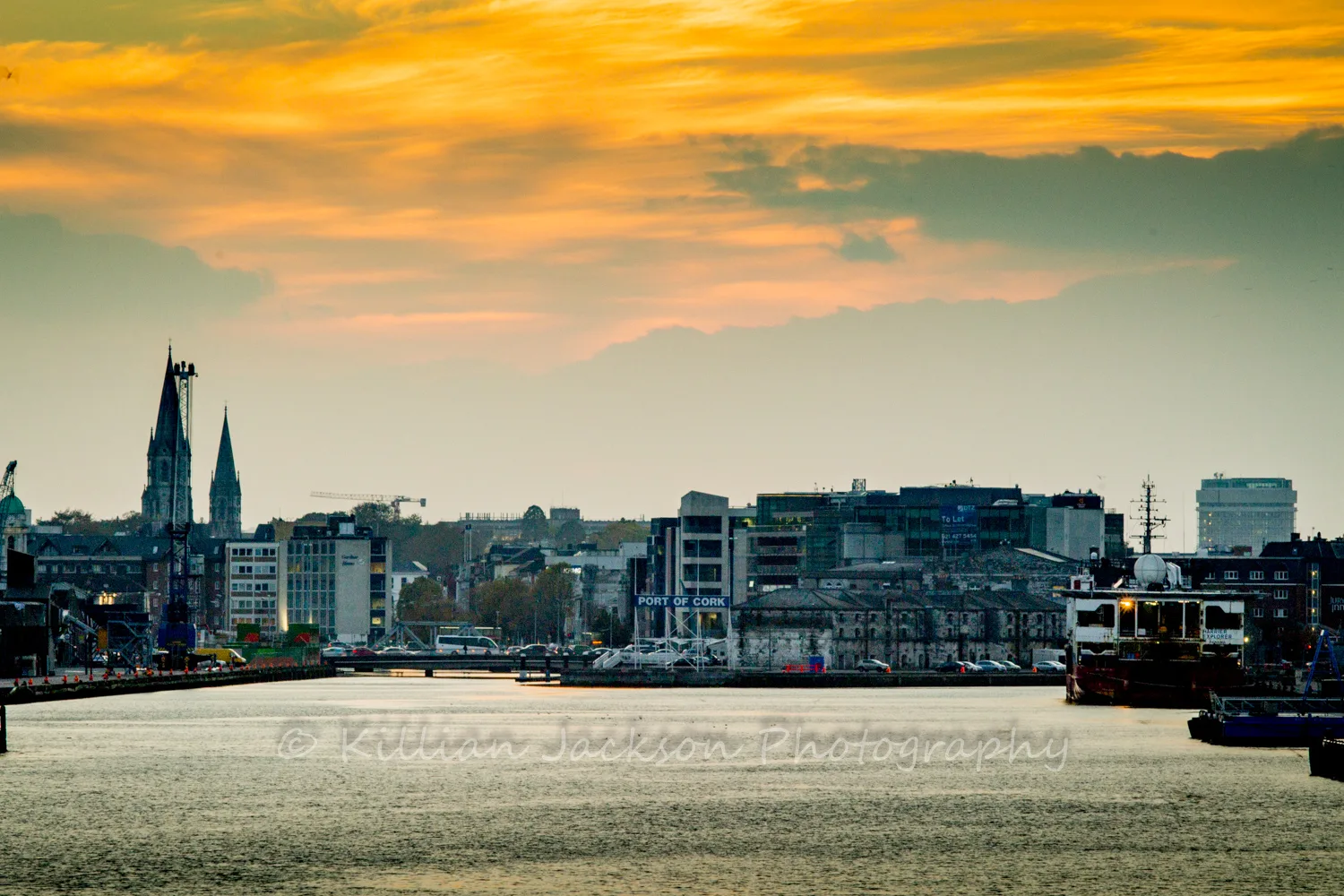 Cork city Sunset