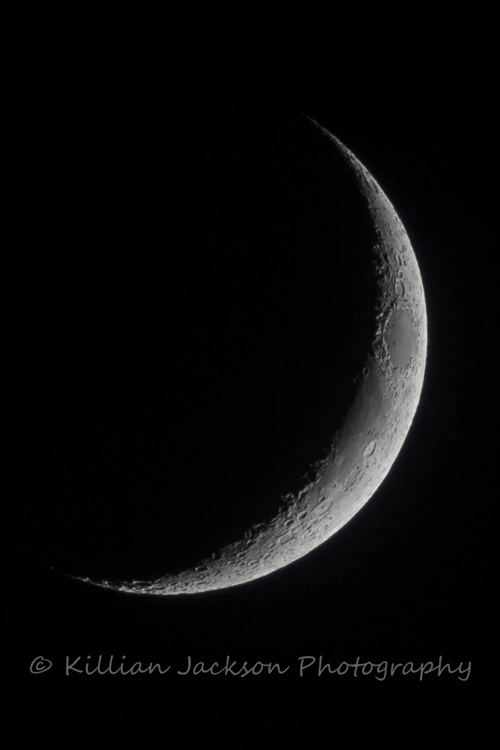 Thin Crescent Moon