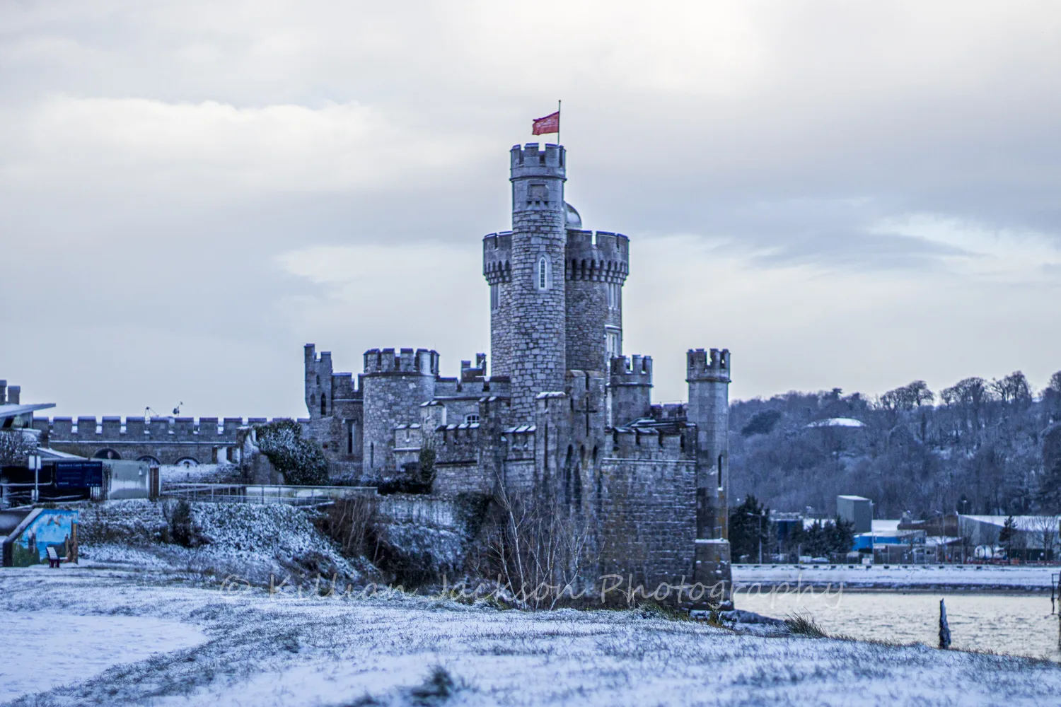 Snowy Morning at Blackrock Castle