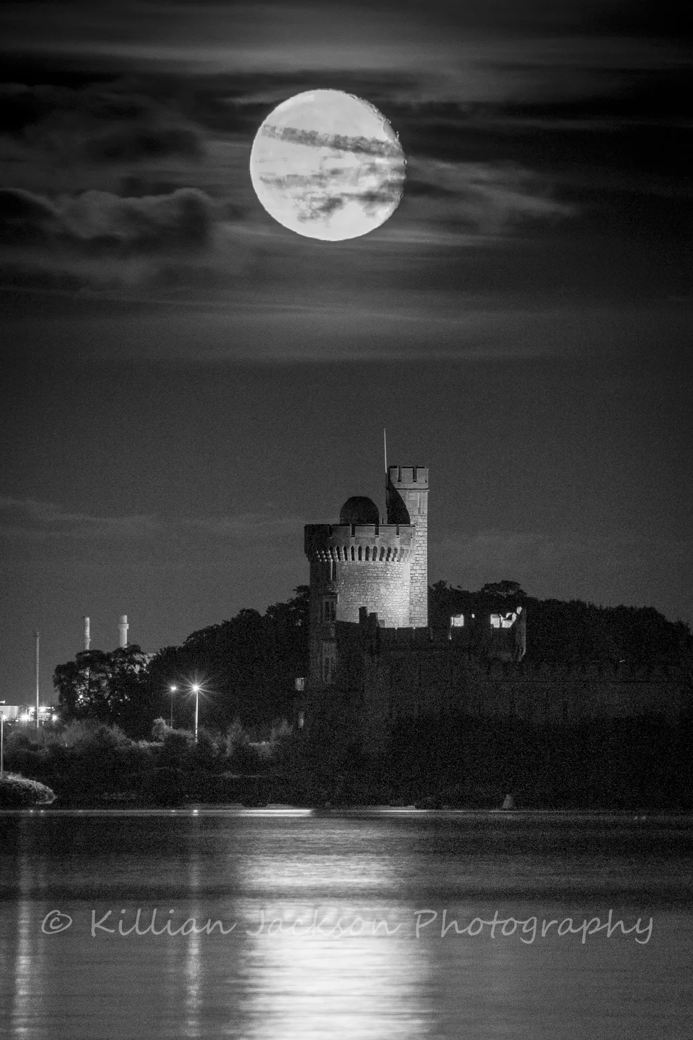 Full Moon Over Blackrock Castle