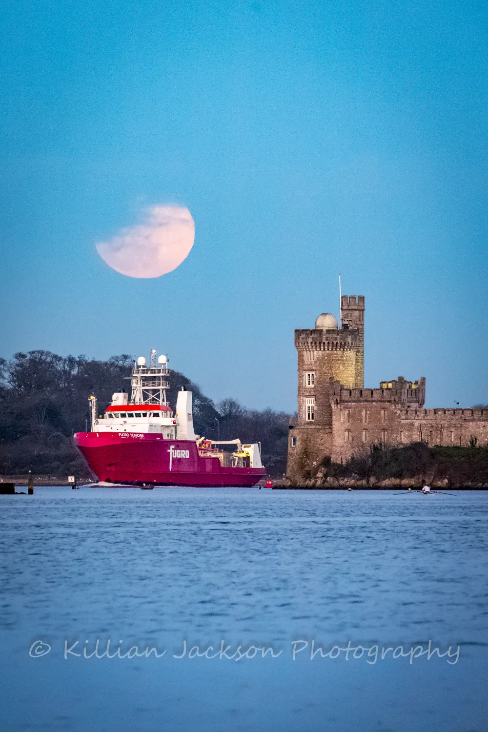 Full Moon Over Blackrock Castle