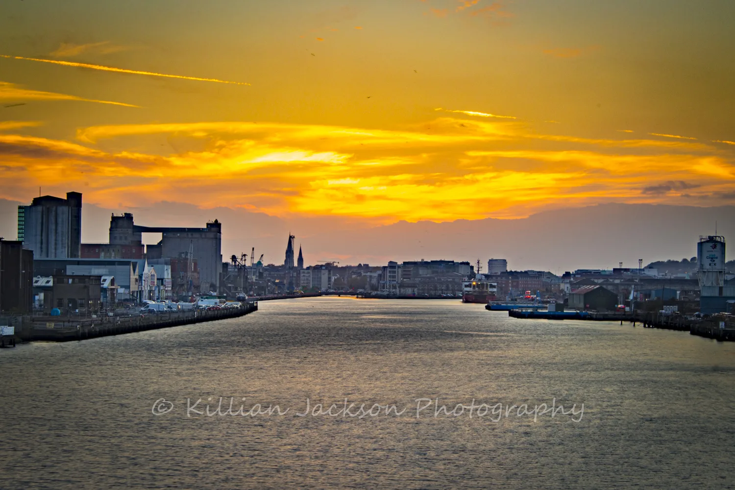 Cork city Sunset
