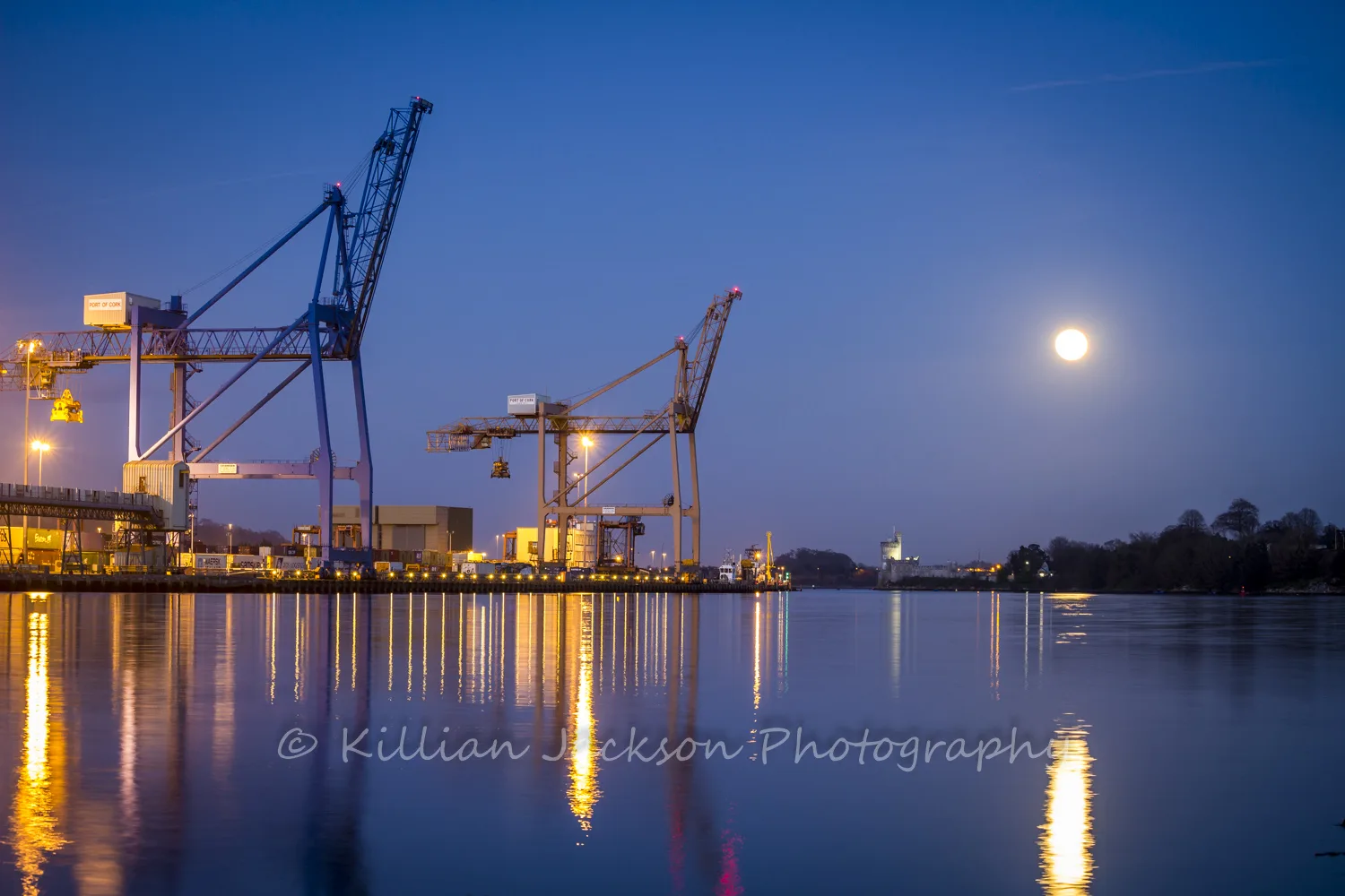 Full Moon Over Blackrock Castle