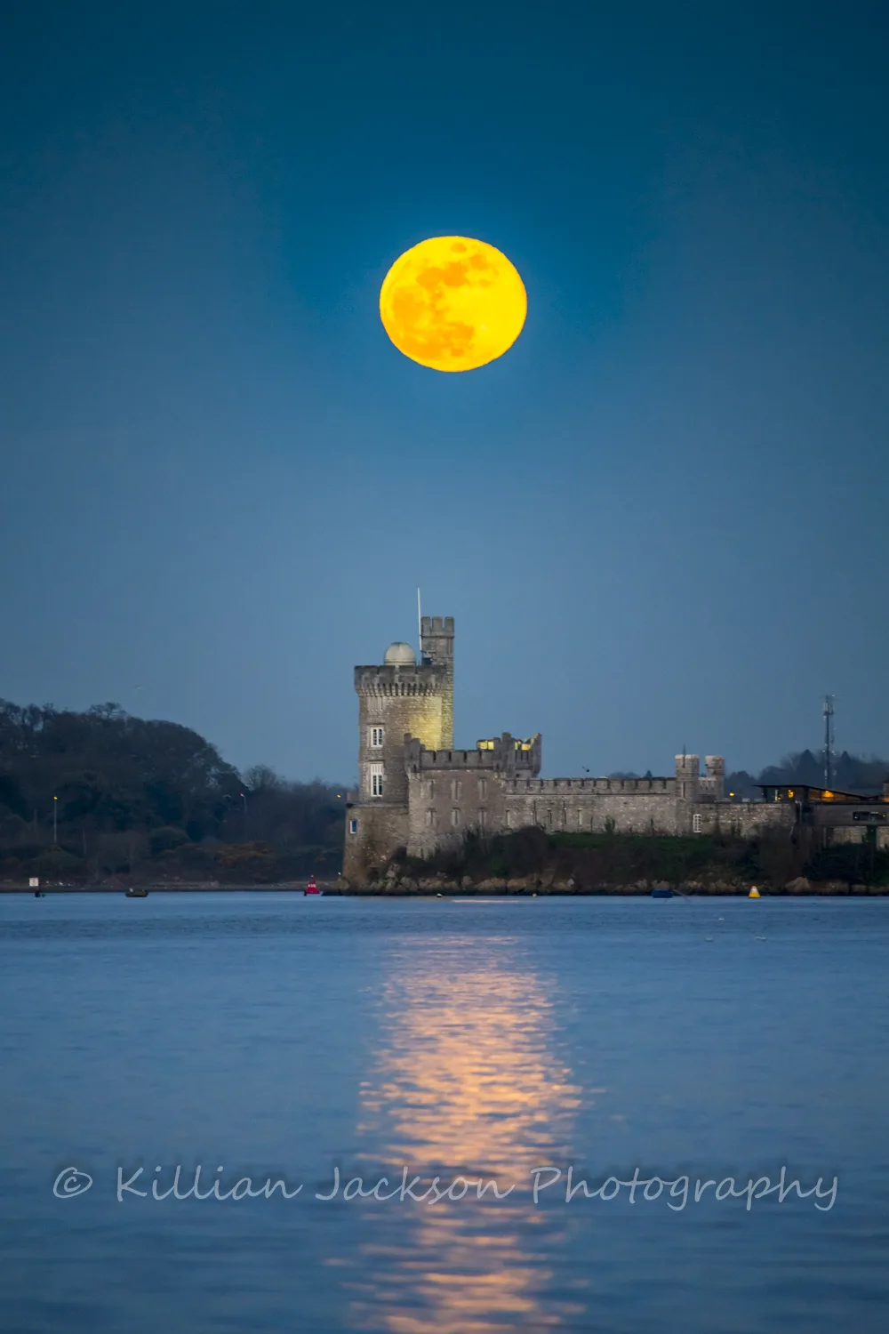 Full Moon Over Blackrock Castle
