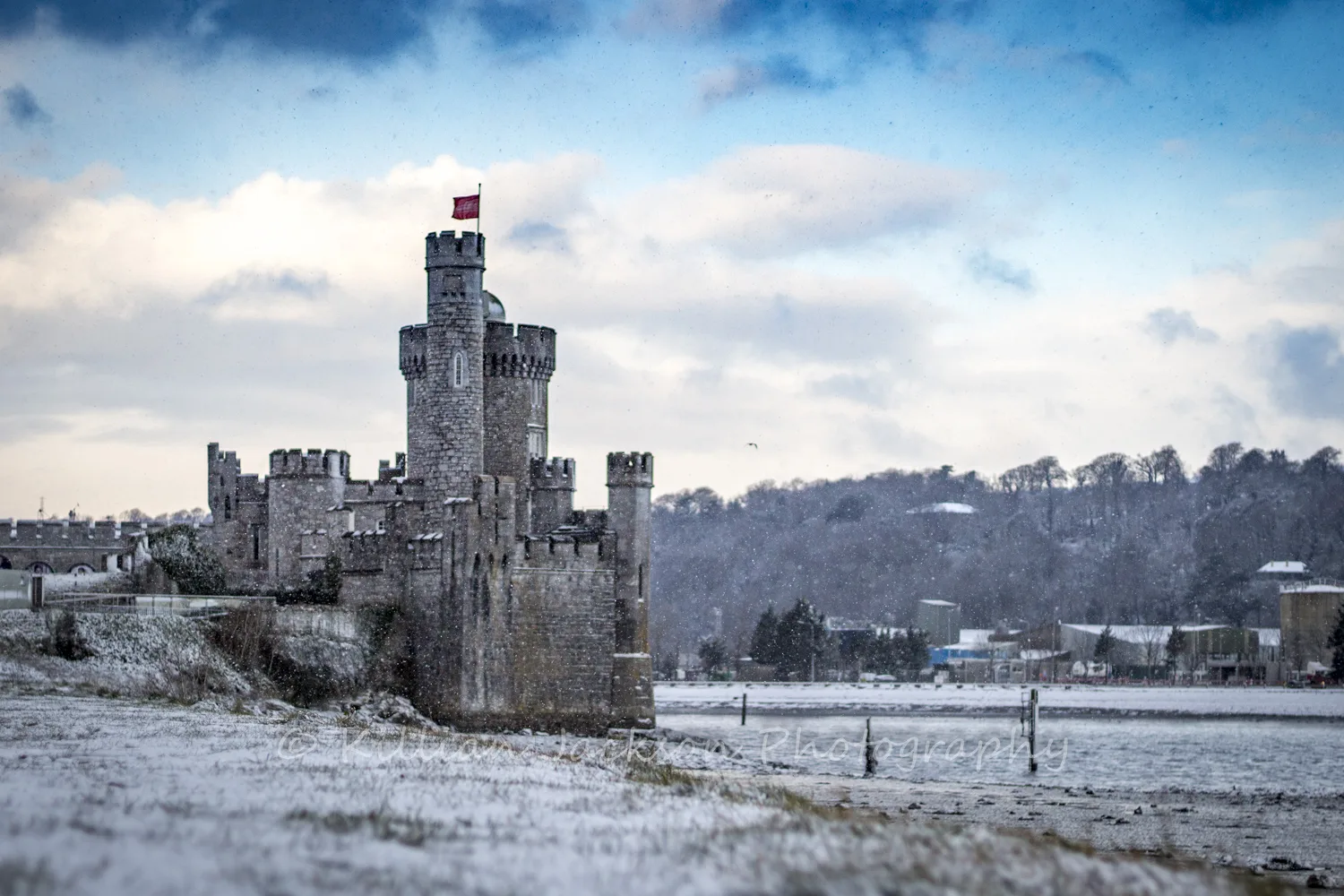 Snowy Morning at Blackrock Castle